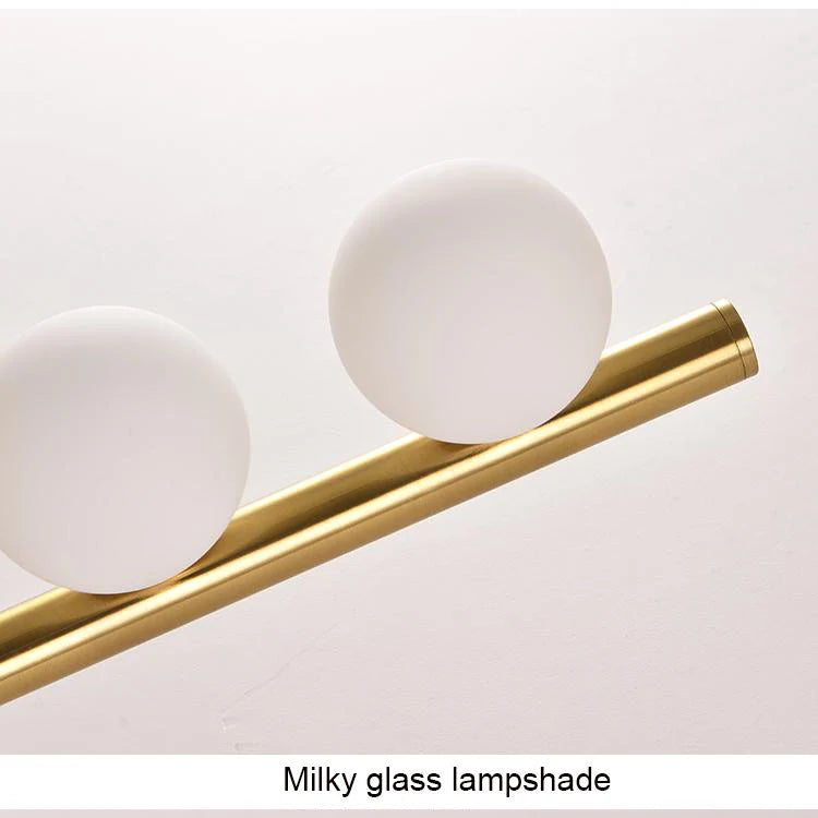 Modern ball wall lamp Decorative luxury wall light for Corridor TV Background Golden Black Mirror Vanity G9 bedside reading lamp