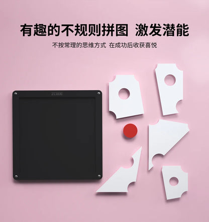 Difficult Puzzles Challenge Impossible Brain Burning Puzzles Adult Kid Fun Brainteasing Geometrical Shape Puzzle Game Toy