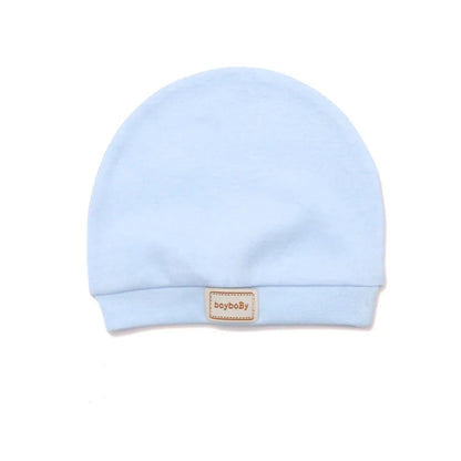 Baby Hat for Newborn Solid Color Cap Kids Bunny Hats Children Soft Cotton Breathable Sweat-Absorbent Boys Girls Baby Stuff