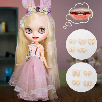 ICY DBS Blyth Doll Combination Including Clothes Shoes Hand Set AB Cosplay Dressing 1/6 BJD