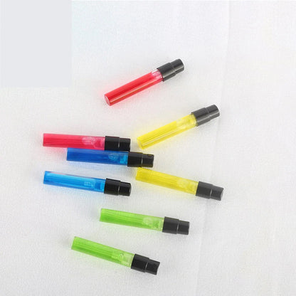 500pcs Invisible Springs Sprayer 1.5ml 1.8ml 2ml 2.5ml Bayonet Glass Perfume Bottle Sample Refillable For Fragrance Perfume