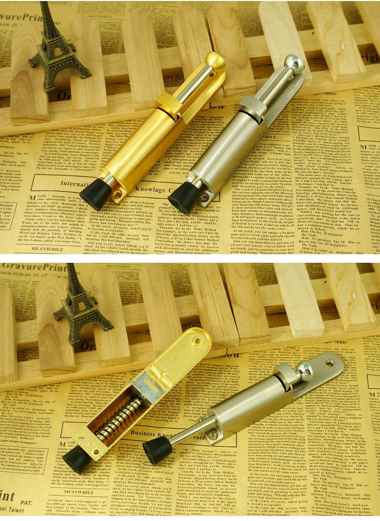 1pcs Telescopic Door Stopper telescopic door resistance spring positioner door holder For Household Hardware