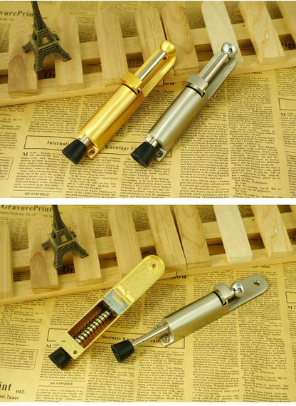 1pcs Telescopic Door Stopper telescopic door resistance spring positioner door holder For Household Hardware