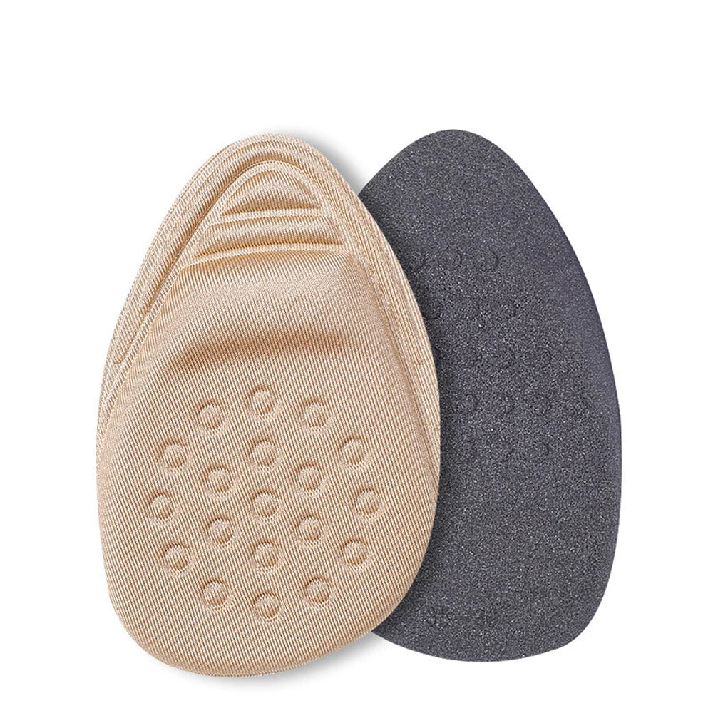 Half Insoles for Shoes Non-slip Sole Toe Plug Cushion High-density Foam Forefoot Pads Man Women Inserts for Shoes Size Reducer