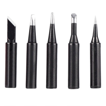 JCD 80W Electric Soldering Iron Adjustable Temperature Replaceable Soldering Iron Head Soldering Iron Pen Welding Kit 908S
