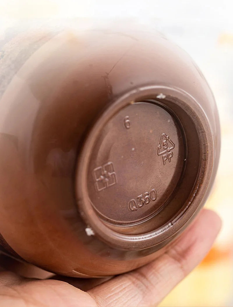 50pcs 360ml Disposable Plastic Cups With Lid Transparent Salad Cup DIY Dessert Bowl Container For Bar Cafe Home Party Supplies