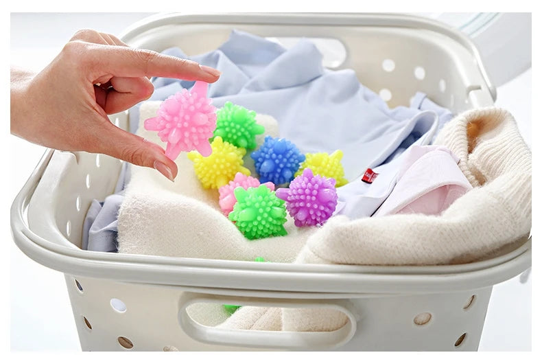Reusable Household Washing Machine Hair Remover Laundry Ball Clothes Softener Remove Clothes Dirt Cleaning Lint Fuzz Grab