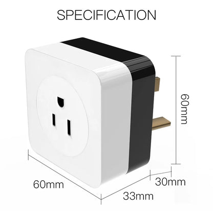 Alexa Compatible Smart Wall Socket Air Conditioner Companion Plug IR Remote Control Support Plug 16A US UK EU Plug Tuya Smart