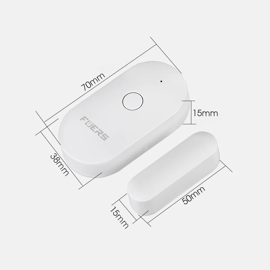 Fuers Tuya Smart Home WiFi Door Sensor Door Open Detectors Security Protection Alarm System Home Security Alert Security Alarm