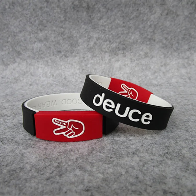 1PCS Basketball Sports Tide Brand Star with The Same Energy Silicone Bracelet Sports Wristband Sports Bracelet Basketballs