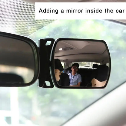 1Pc Car Seat Back Rear View Mirror for Baby Mini Safety Convex Mirrors Kids Monitor Adjustable Auto Child Infant Rearview Mirror
