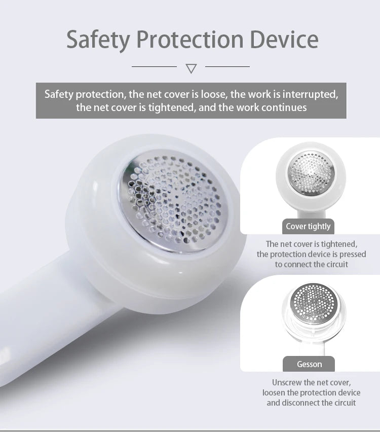 Lint Remover Clothes Fuzz Pellet Trimmer Machine Electric Portable Chargeable Fabric Shaver Removes for Clothes Spools Removal