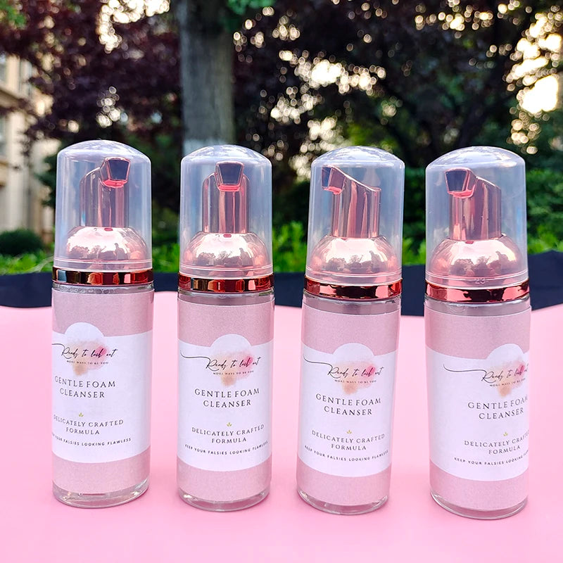 Lash Cleanser Shampoo for Eyelash Extension Wholesale Clean Tools No Irritation Eyelash Foam Soap Bluk Private Label Shampoo