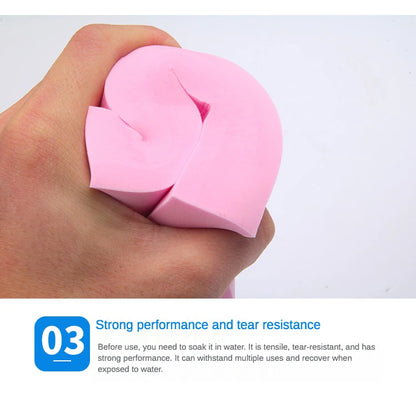 3 pcs Art supplies gouache watercolor sponge absorbent sponge brush Strong water absorption pigment sponge Mixed color send