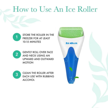 Hottest Face Roller Cool Ice Roller Massager Skin Lifting Tool Face Lift Massage Anti-wrinkles Pain Relief Face Skin Care Tools