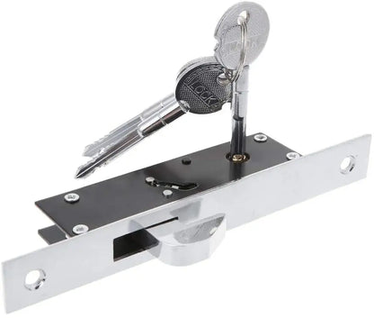 Sturdy Aluminum Alloy Sliding Door Hook Lock Key Cerradura de Gancho para Puerta Corrediza de Aluminio