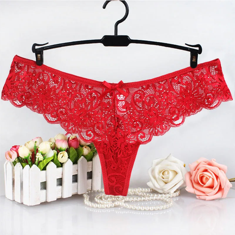 Sexy Ladies Mesh Transparent Panties Thongs G-String Female lingerie Fashion Low-Rise Women Underwear Seamless Briefs