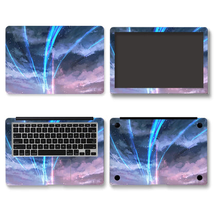 DIY Laptop Film Left and Right Brain Cover Laptop Sticker Laptop Skin 12/13/14/15/17-inch Art Decal Laptop Decoration