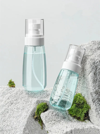 30ml 60ml 100ml UPG Fine Mist Spray Bottle Plastic Bottl Lotion Pump Travel Perfume Water Bottles Refill