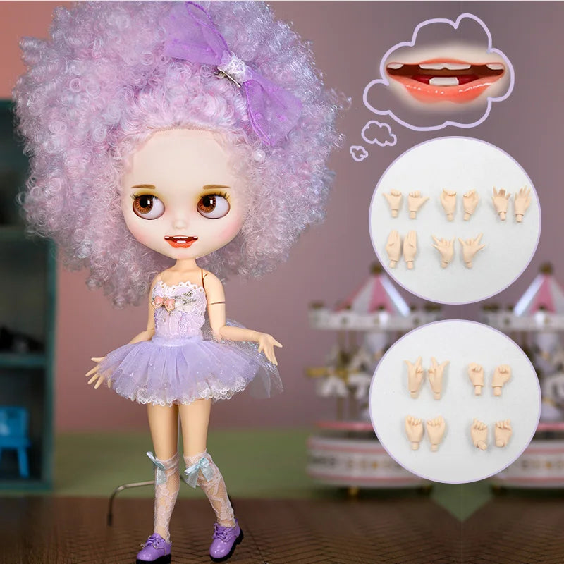 ICY DBS Blyth Doll Combination Including Clothes Shoes Hand Set AB Cosplay Dressing 1/6 BJD