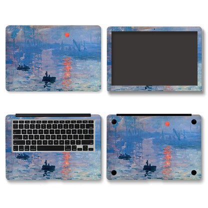 DIY Laptop Film Left and Right Brain Cover Laptop Sticker Laptop Skin 12/13/14/15/17-inch Art Decal Laptop Decoration