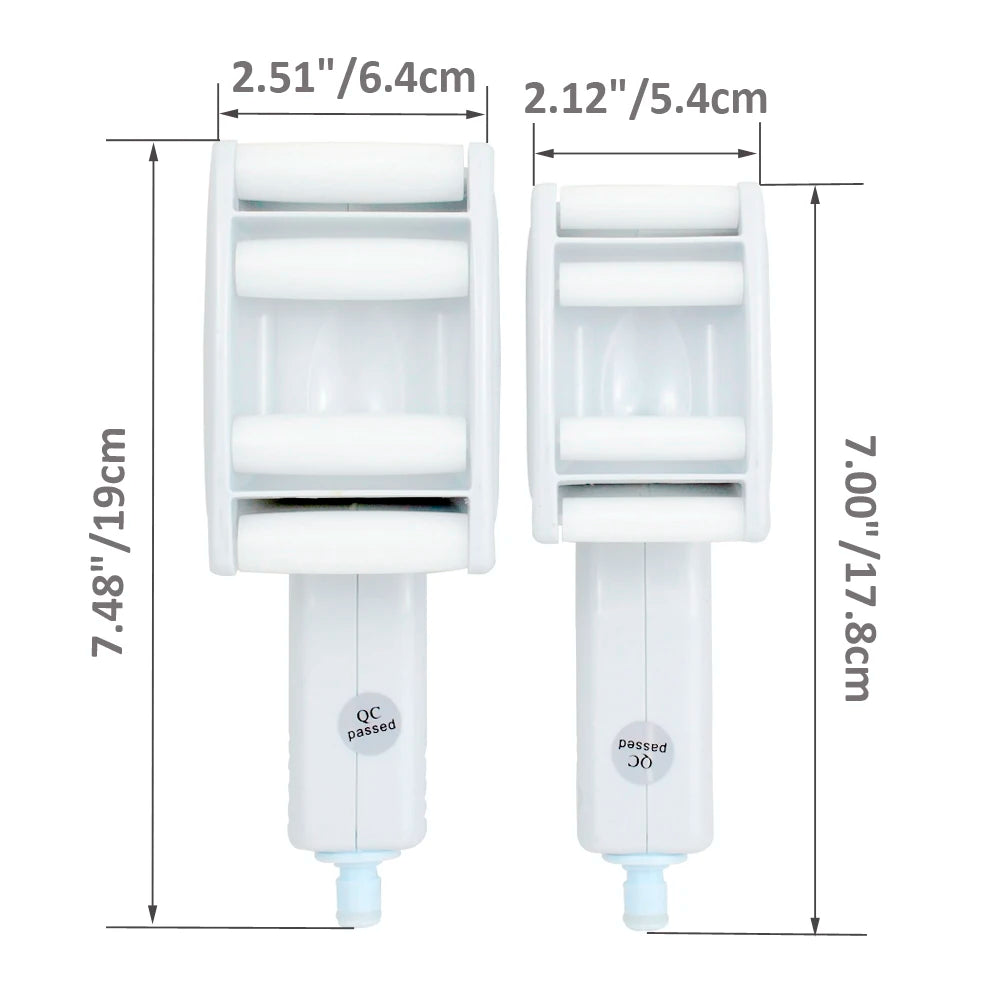 Plastic Vacuum Roller Rolling Probe of Vacuum Massage Machine Salon Home for Reducing cellulite Lymphatic Drainage Body Shaping