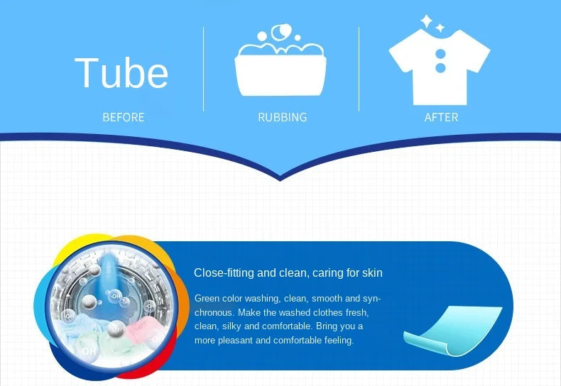 40-120Pcs Efficient Detergent New Fragrance Formula Strong Deep Cleaning Detergent Easy Dissolve Laundry Soap Tablets