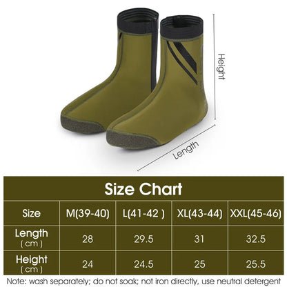 WEST BIKING Bicycle Half Shoe Cover Windproof Non-slip Cycling Boot Cover MTB Road Bike Waterproof Overshoes Bicycle Equipment