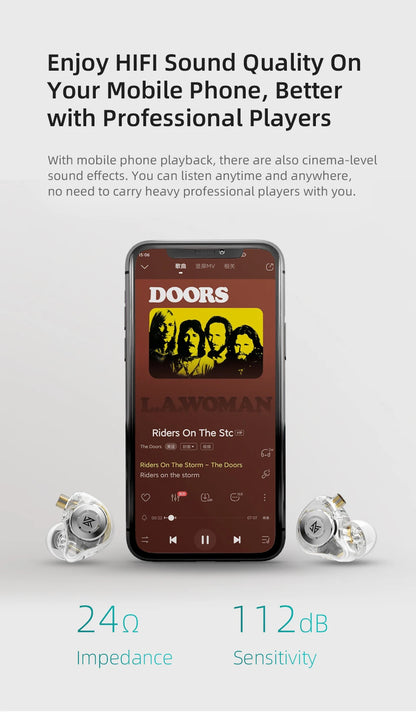 KZ edx pro Headset Dynamics in the Ear Monitor Hifi Wired Headset Bass Stereo Game Music Headset Noise Cancellation Headset