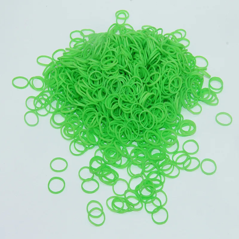 100pcs Pet Dog Grooming Rubber Band Pet Accessories Colorful Pet Supplies Elastic Pet Hair Product Hairpin Hair Accessory