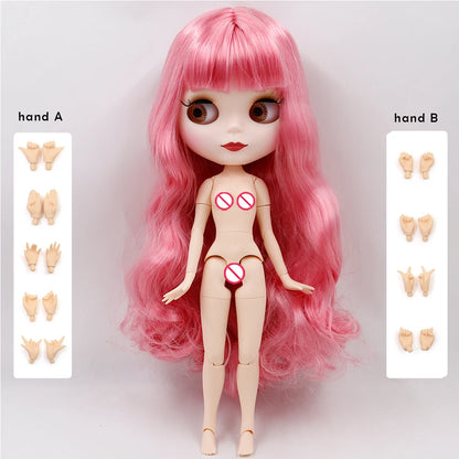 ICY DBS Blyth Doll 1/6 joint body fashion doll girl Gift Special Offer on sale with hand set A&B