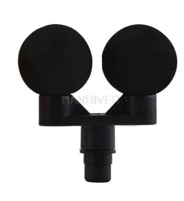 Muscle relaxer head vibrates to relax gun head massage gun fitting head