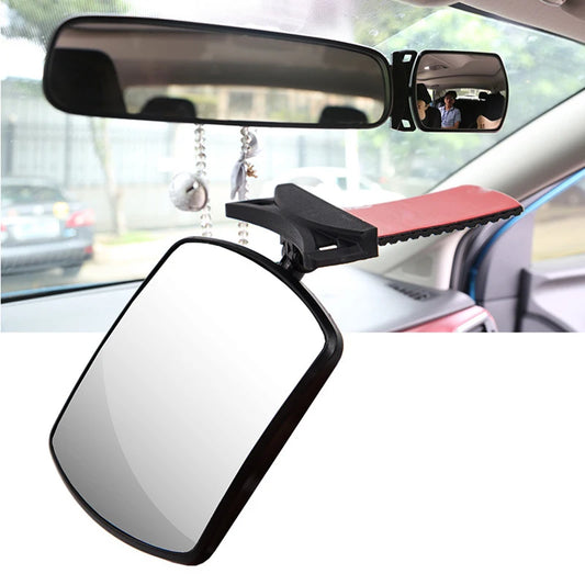 1Pc Car Seat Back Rear View Mirror for Baby Mini Safety Convex Mirrors Kids Monitor Adjustable Auto Child Infant Rearview Mirror