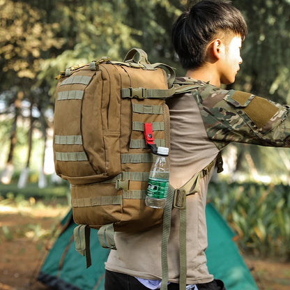 Tactical Water Hanger Outdoor Gear Clip Carabiner Water Bottle Buckle Hook Holder Keychain Belt Webbing Strap for Hiking Camping