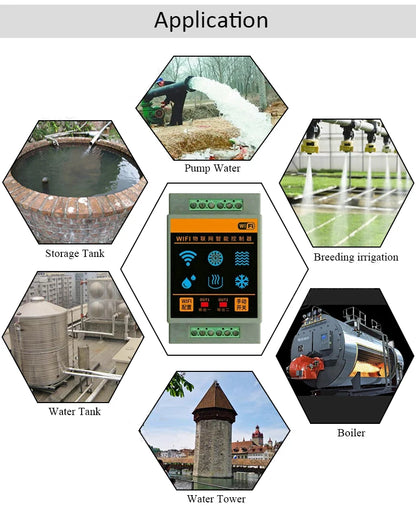 Smart Home Water Leakage Sensor Alarm System Tuya Wifi Swimming Vape Tank Flow detector Protection against water leaks