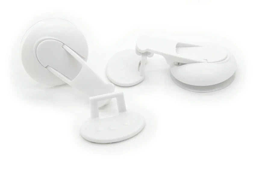 Sliding Door Lock Child Safety Baby Proof Sliding Window Lock with Strong Suction Cup for Glass Doors, Closets, Patio, Windows