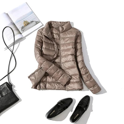 Winter Women Down coats Duck Down Jacket Women Ultra Light Down Jacket Feather Jacket Women's Overcoat Windbreaker Coats