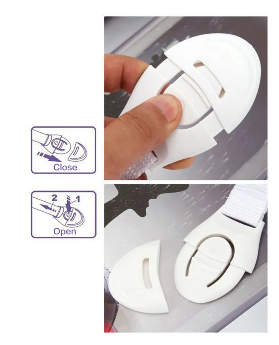 Childproof Drawer and Cupboard Safety Latches - 1pc Children's Toys Gifts for Kids' Safety and Protection