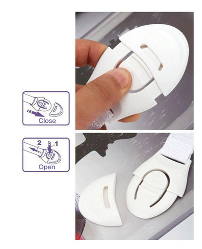 Childproof Drawer and Cupboard Safety Latches - 1pc Children's Toys Gifts for Kids' Safety and Protection