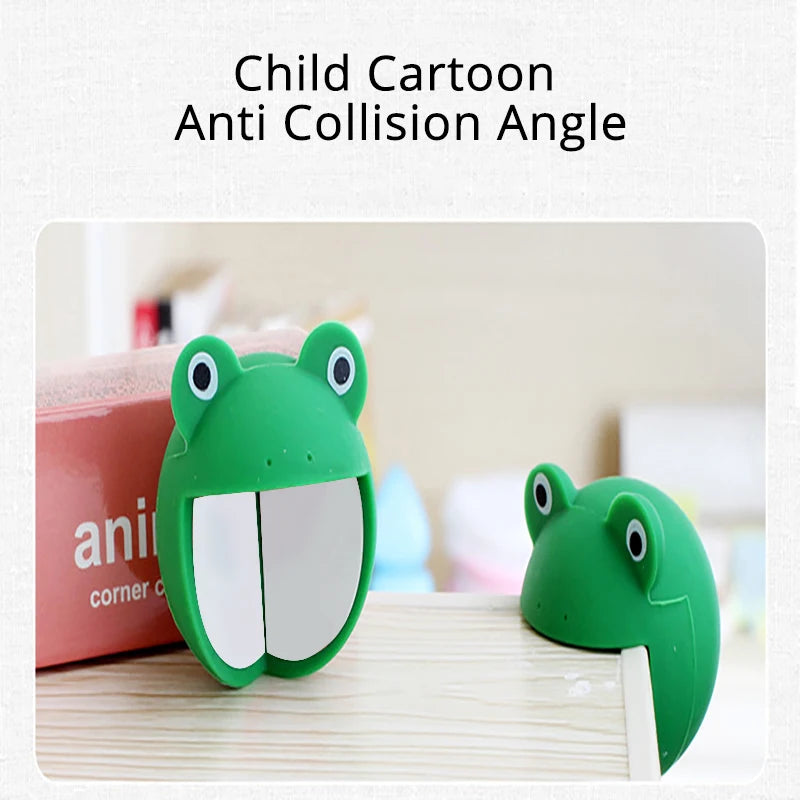Cute Cartoon Baby Safety Furniture Corner Guards Soft Child Baby Safety Silicone Table Desk Corner Protector Edge Cover