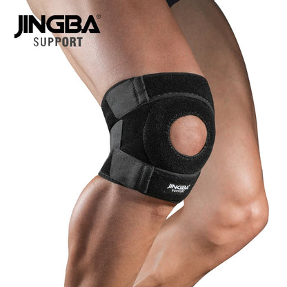 JINGBA SUPPORT 1 PCS Sports Fitness Knee Pads For Joints Protector Kneecap Adjustable Knee Pads Support Joelheira Drop Shipping