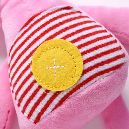 Stuffed Animals Bunny Soft Snuggle Bunny Baby Sleep Cotton Rabbit Toys Childs First Bunny Doll Natural Cotton Pink White