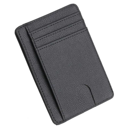 RFID Blocking Leather Wallet Credit Holder Purse Money Case for Men Women My28 21 Dropshipping