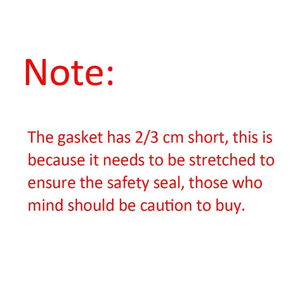 Gasket Silicone loop Sealing 30cm