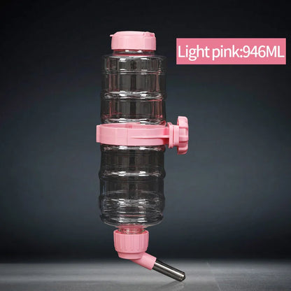 HOOPET Pet Drinking Fountain Leak Proof Water Bottle Water Feeding Device Dispenser Feeder Pet Product
