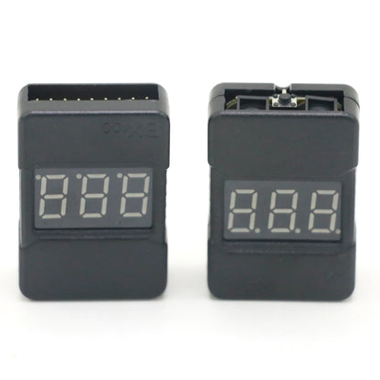 BX100 1-8S Lipo Battery Voltage Tester/ Low Voltage Buzzer Alarm/ Battery Voltage Checker with Dual Speakers