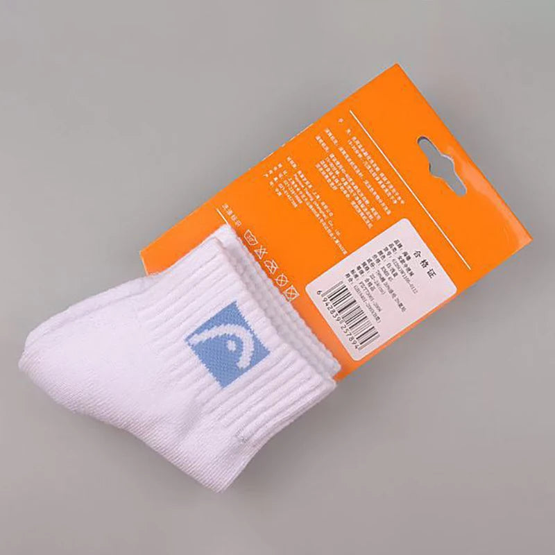 HEAD Sport Socks  Raquete De Tennis Gym Stockings Athletic Socks Pure Cotton Absorbs Sweat Prevents Odor Outdoor Mount Sports