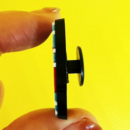 1Pcs Cartoon Cube Crocs Trunk Motorcycle Shoes Decorations for Xmas Gifts