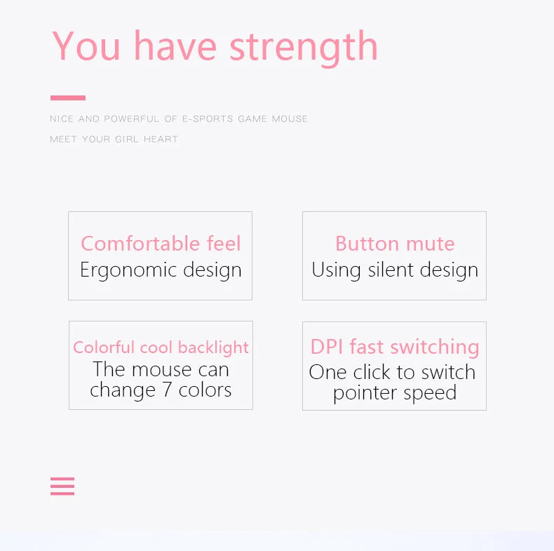 New 2022 Silent Wired Computer Mouse LED Backlight Ergonomic PC Notebook Computer Mouse Variety Optional Computer Accessories