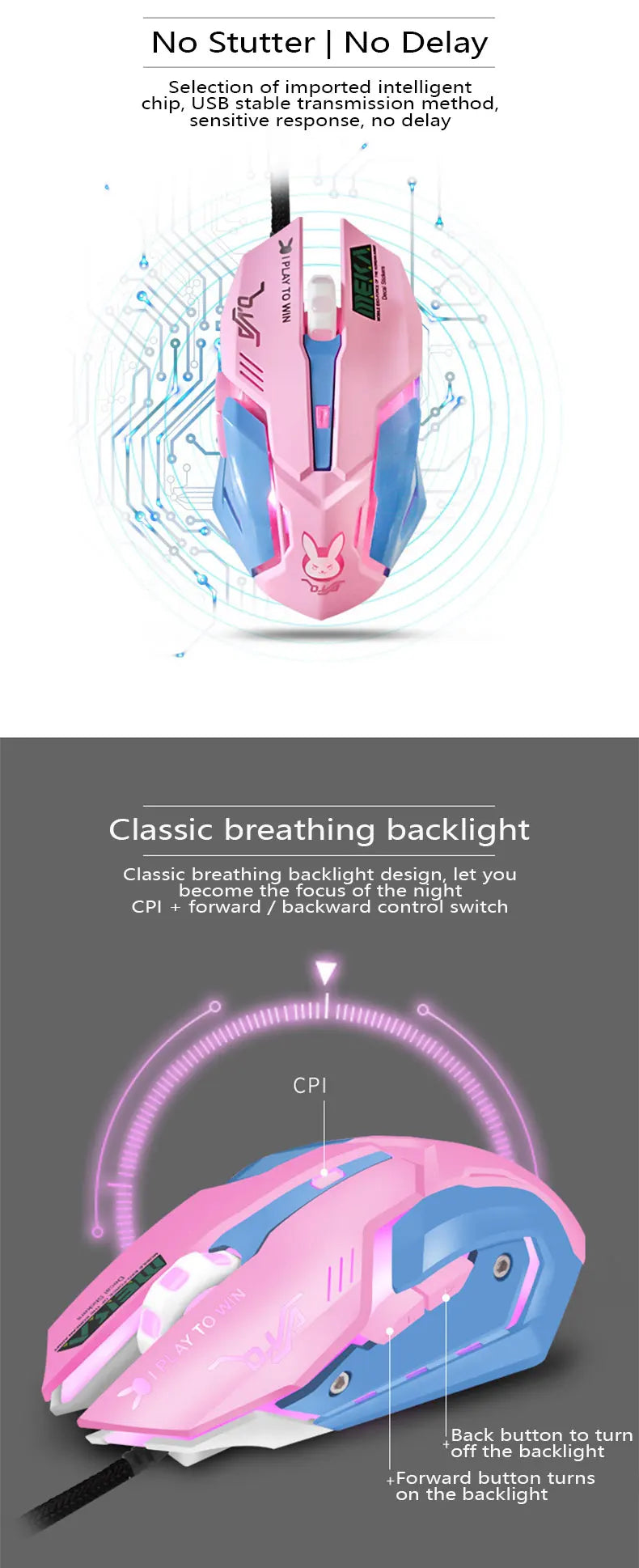 New 2022 Silent Wired Computer Mouse LED Backlight Ergonomic PC Notebook Computer Mouse Variety Optional Computer Accessories